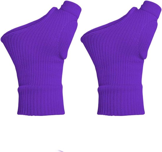 1 paar, compressiehandschoenen voor artritis, therapeutische artritis, vingerloze handschoenen met gel, omkeerbare duim- en polsstabilisator voor het verlichten van pijn in de