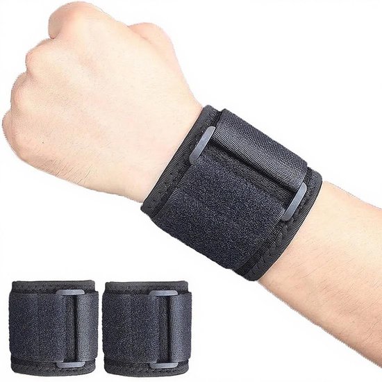 1 paar orthopedische polsbandages, tennis, orthopedische polsbandages, polsbandage voor peesschedeontsteking, polsbandage, elastische polssteun voor sport, peesschedeontsteking