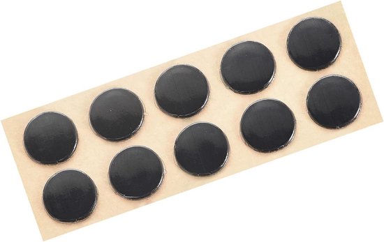 10 Stuks Ronde Muisvoetjes 0.7mm Vervanging voor Gaming Muis Skates Zwart van Merkloos