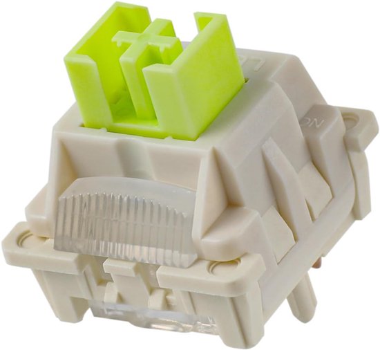 100 Stuks Lineaire Keyboard Switches - Factory Gesmeerd - 5-Pin voor Mechanisch Gaming Toetsenbord van Merkloos