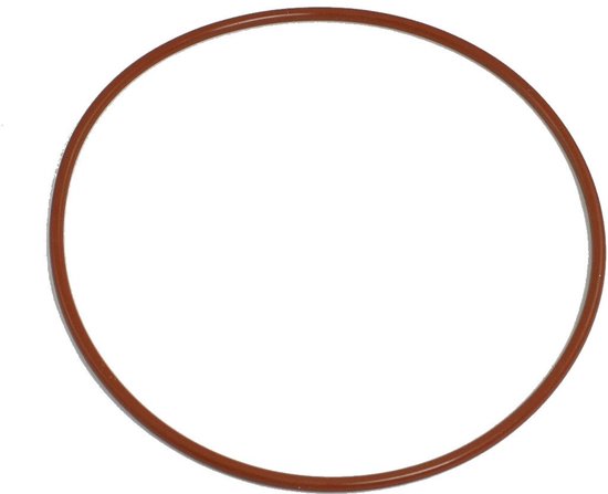 120mm x 114mm x 3mm Red Silicone O-Ring Sealing Gaskets van Merkloos