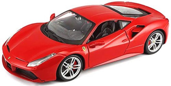 1:24 Ferrari Race and Play 488 GTB Voertuig van Merkloos