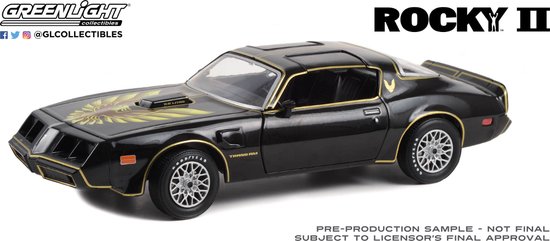 1:24 Rocky II (1979) - 1979 Pontiac Firebird Trans Am van Jada Toys