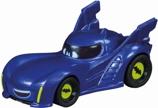 1:43 Carrera Pull and Speed - Batwheels - BAM - Pull-Back Auto Terugtrekauto van Merkloos