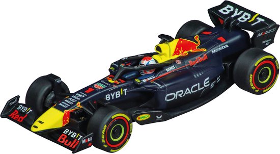 1:43 Carrera Red Bull Racing Formule 1 - Max Verstappen - Red Bull Oracle - No. 1 - Pull-Back Auto Terugtrekauto van Merkloos