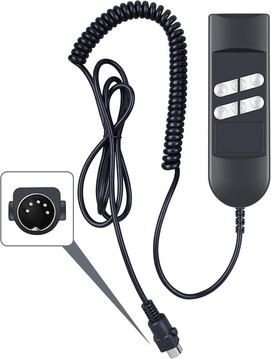[1.5m Cable] Lift Chair Remote Control Replacement Compatible with Electric Lift Chair, Head Office Chair, Reclining - ShopVlot