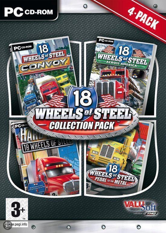 18 Wheels Of Steel -  4 Pack van ValuSoft