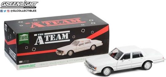 1980 Chevrolet Caprice Classic The A-Team modelauto 1:18 Greenlight van Greenlight