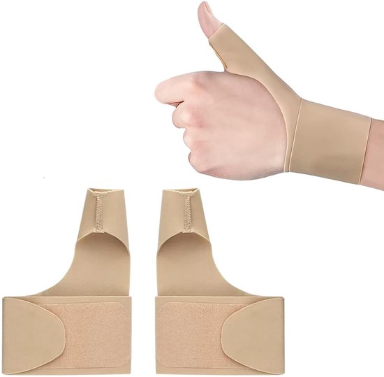 2 stuks duimbrace rechts (huidkleur)
