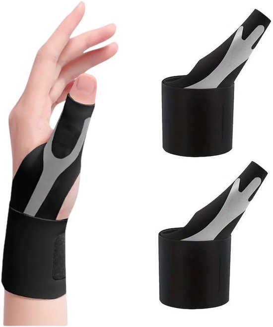 2 stuks polsbandages, ergonomische armband, bandage pols voor fitness, verstelbare polssteun, polsbandage polsbandage polswraps voor carpaal tunnel polsbeschermers