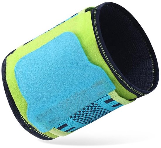 2 stuks polsbandages, verstelbare polssteun, blauw