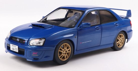 2003 Subaru Impreza WRX STI modelauto 1:18 Solido van Solido