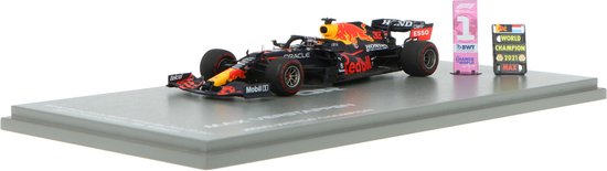 2021 Max Verstappen Red Bull RB16B World Champion Abu Dhabi GP - 1:43 Spark Models van Spark Models