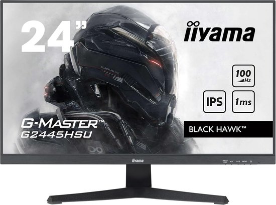 24 Inch Gaming Monitor 144Hz IPS 1ms Full HD voor Snelle Prestaties van Merkloos