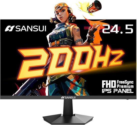 25 Inch 200Hz IPS Gaming Monitor voor Snelle Reactietijd