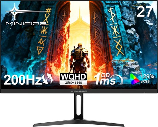 27 inch Gaming Monitor 200Hz Snel IPS Paneel van AOC