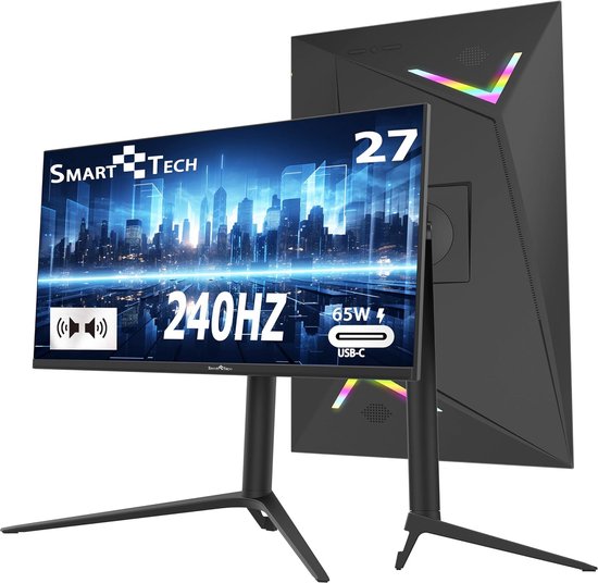 27 Inch Gaming Monitor met 1920 x 1080 FHD en 240 Hz van Merkloos