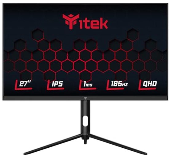 27 Inch Gaming Monitor - WQHD 2560 x 1440, 165 Hz, FreeSync en G-Sync, Flikkervrij met Pivot functie van AOC