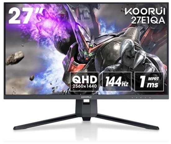 27 Inch QHD Gaming Monitor 144 Hz met DCI-P3 Kleurruimte en FreeSync van LG
