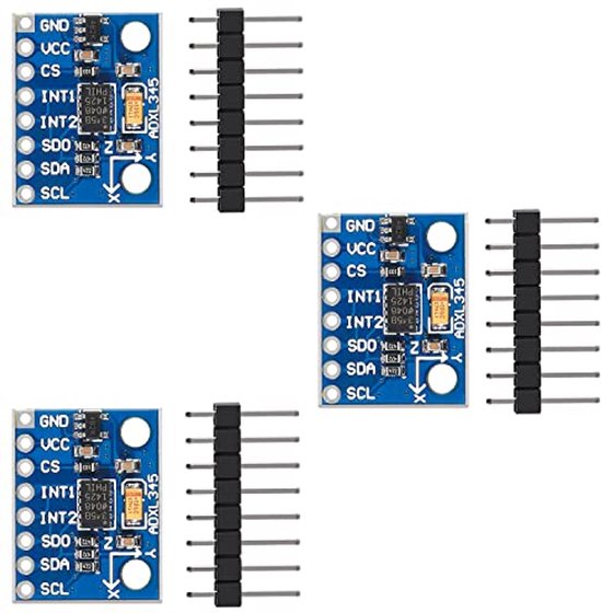 3-assige versnellingsmeter module voor Arduino en Raspberry Pi - 3 stuks van Velleman
