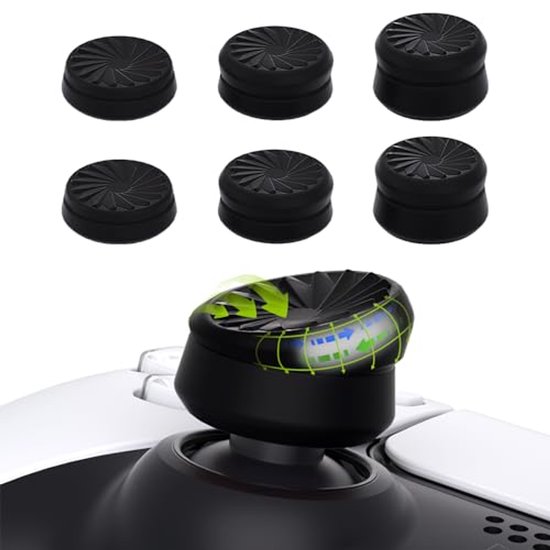 3 paar Thumbs Cushion Caps voor PS5, PS4 en Xbox Controllers - Duim Grip Kappen voor Verbeterd Comfort en Precisie van Merkloos