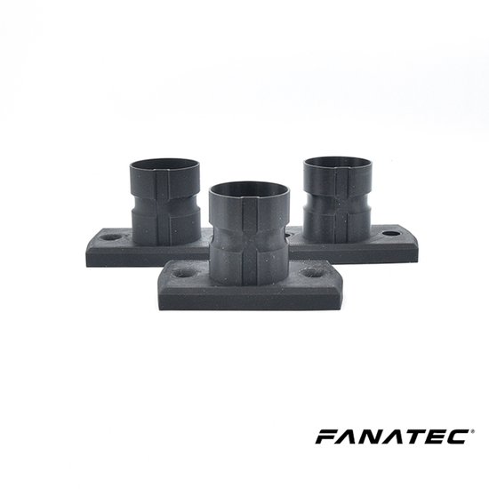 3-Pack Fanatec QR1 Stuurwiel Muur Bevestiging Beugel - Kleur Oranje van Merkloos