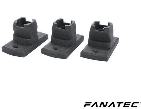 3-Pack Fanatec QR2 Wheel Muur Beugel - Kleur Wit van Merkloos