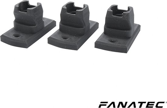3-Pack Fanatec QR2 Wheel Muur Beugel - Kleur Zwart van Fanatec