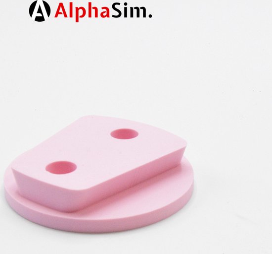 3-Pack Simucube Quick-Release Stuurhouder voor Sim Rig of Wand - Kleur Roze van Merkloos