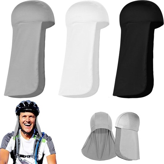 3 Stuks Helmvoering voor Nekbescherming en Gezichtsbedekking - Fiets Motorfiets Ski Tube Sjaal