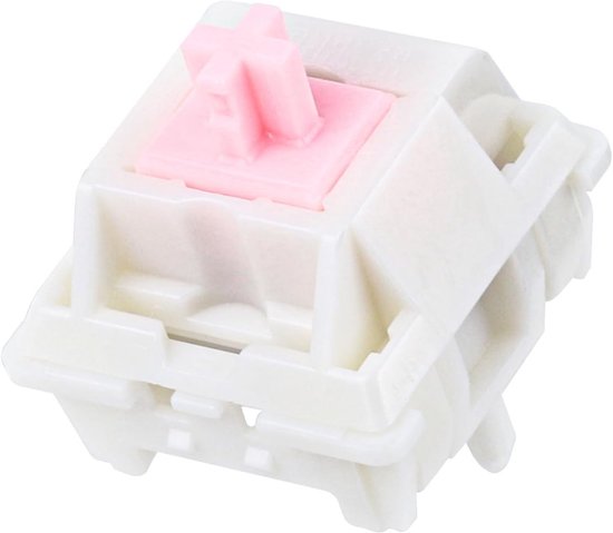 30x Stille Lineaire Toetsenbord Schakelaars - 5-Pins, Voorgesmeerd voor Mechanische Gaming Toetsenborden