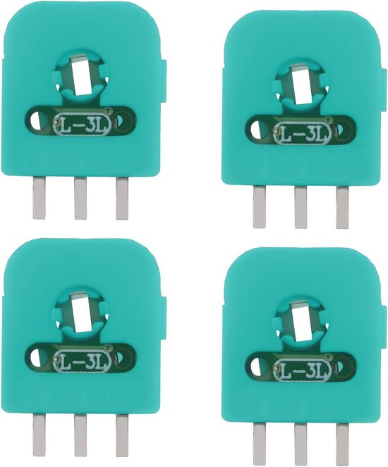 4 STKS 3D Hall Effect Potentiometer Compatibel met PS5 Joystick - 9.6x13.3mm 3D Analoge Sensor Module van Merkloos