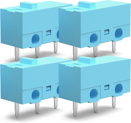 4 Stuks Blauwe Kailh GM 2.0 Muis Schakelaars voor Gaming Muis Vervanging van Merkloos