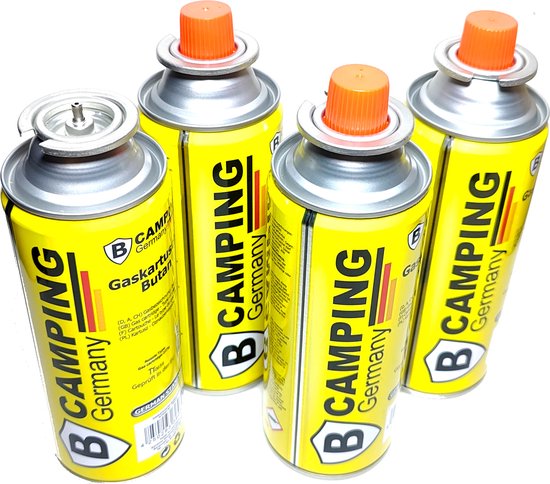 4X Gasvulling 227 gr / 392ml camping kampeer kook onkruidverdelger butaangas gasfles van Cadac