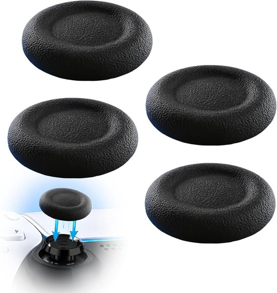 4x Thumbstick Grips voor PS5 & PS4 Controller - Antislip Siliconen Thumbstick Covers