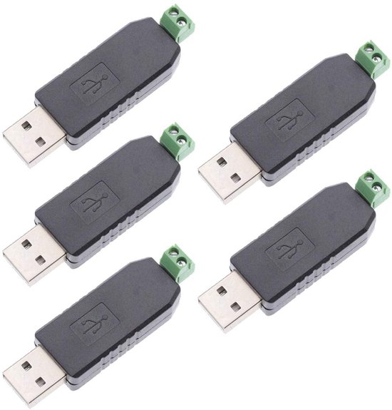 5 Stuks USB naar RS485 Omvormer Adapter Module voor Windows en Linux van Merkloos
