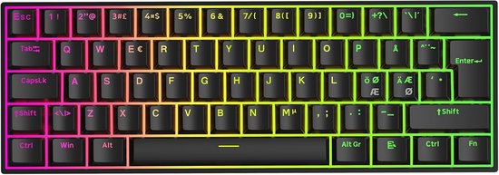 60% Gaming Toetsenbord met 8000Hz Polling Rate en Snelle Respons van Merkloos