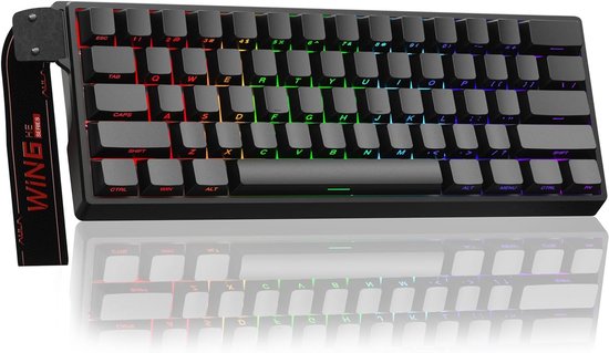 60% Mechanisch Gaming Toetsenbord Bedraad met Hall Effect Schakelaars en Rapid Trigger
