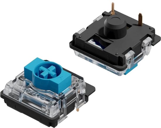 65x Low Profile Mechanische Toetsenbord Schakelaars - Plate Mounted (3-Pins) voor Gaming Toetsenborden
