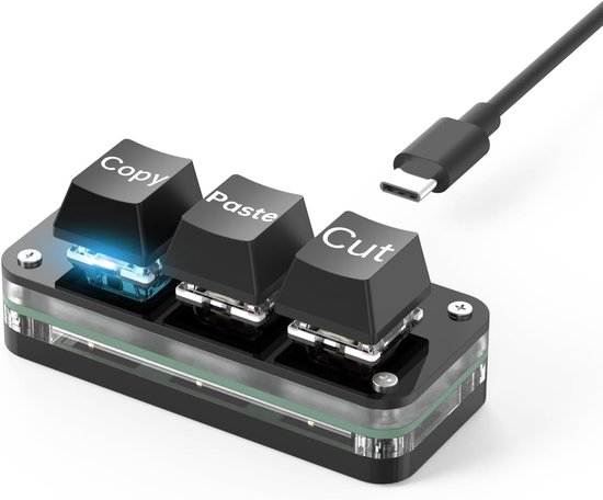 Aanpasbare Gaming Toetsenborden met USB-C, Mechanische Hot-Swap, LED Verlichting en Macro Functies voor Optimaal Spelplezier