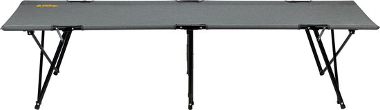 Abbey Camp Campingbed - 191x63x45 - ZERMAT-191 - Grijs van Abbey Camp