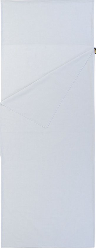 Abbey Camp Lakenzak - Polykatoen - Lichtgrijs - 220 x 85 cm van Abbey Camp