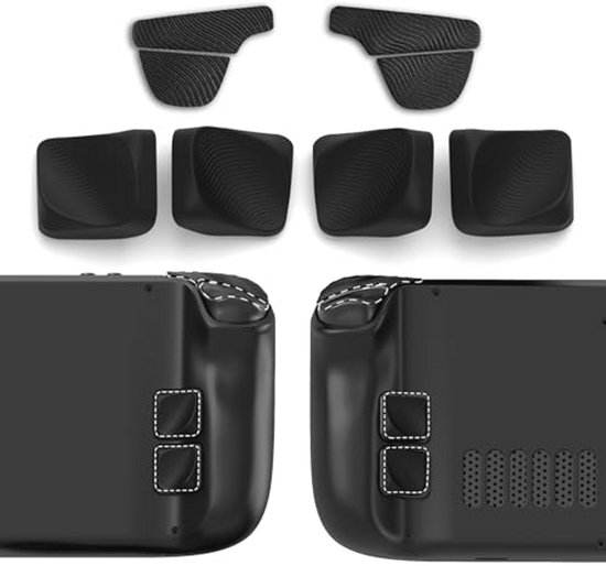 Achterkant Knop Verbeteringskit voor Steam Deck - Antislip Triggers en Verbeterde Grip Accessoires van Merkloos