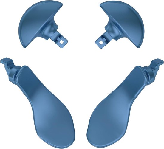 Achterknoppen Controller - Vervangende Peddels - Gaming Prestaties Verbeteren - Roestvrij Staal Duurzaamheid - 4 x 1 x 0.5 cm van Merkloos