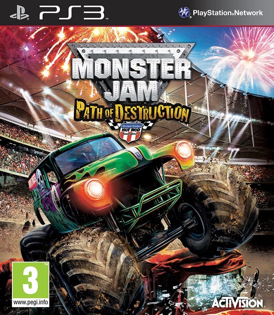 Activision Monster Jam : Path of Destruction - PlayStation 3 van Merkloos