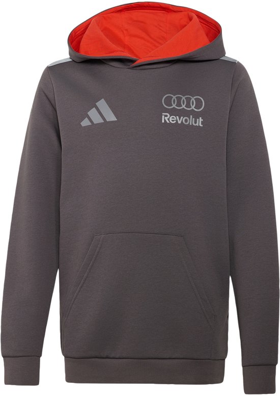 Adidas Performance Audi Revolut F1 Team Coureurshoodie Jeugd - Kinderen - Grijs van Merkloos