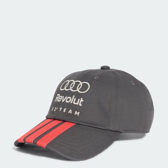 adidas Performance AUDI REVOLUT F1 TEAM DNA 3-STRIPES PET - Unisex - Zwart van Merkloos