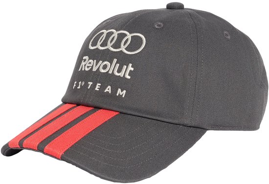 Adidas Performance Audi Revolut F1 Team Dna 3-Stripes Pet - Unisex - Zwart van adidas Performance