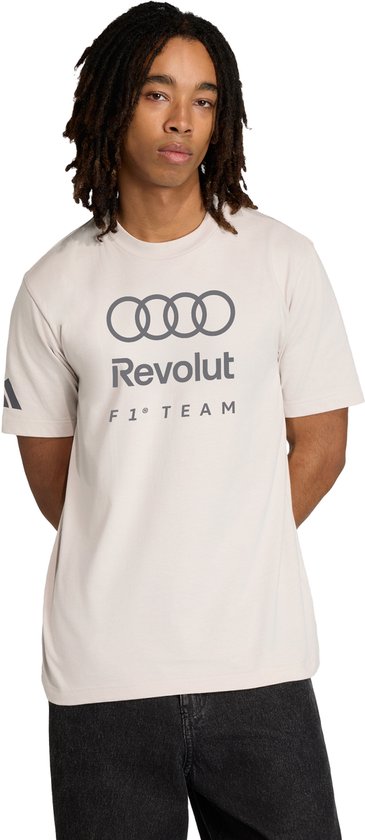 Adidas Performance Audi Revolut F1 Team Dna Graphic T-Shirt - Heren - Wit