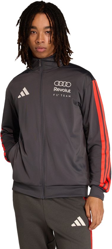 Adidas Performance Audi Revolut F1 Team Dna Sportjack - Heren - Zwart van Merkloos